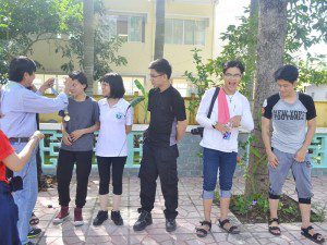 thực tế nhiếp ảnh học viên Viện Truyện tranh và Hoạt hình tham gia trò chơi 1